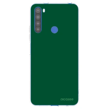Picasee Xiaomi Redmi Note 8T Hülle - Transparentes Silikon - Green Gleam