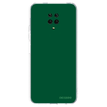 Picasee Xiaomi Redmi Note 9 Pro Hülle - Transparentes Silikon - Green Gleam