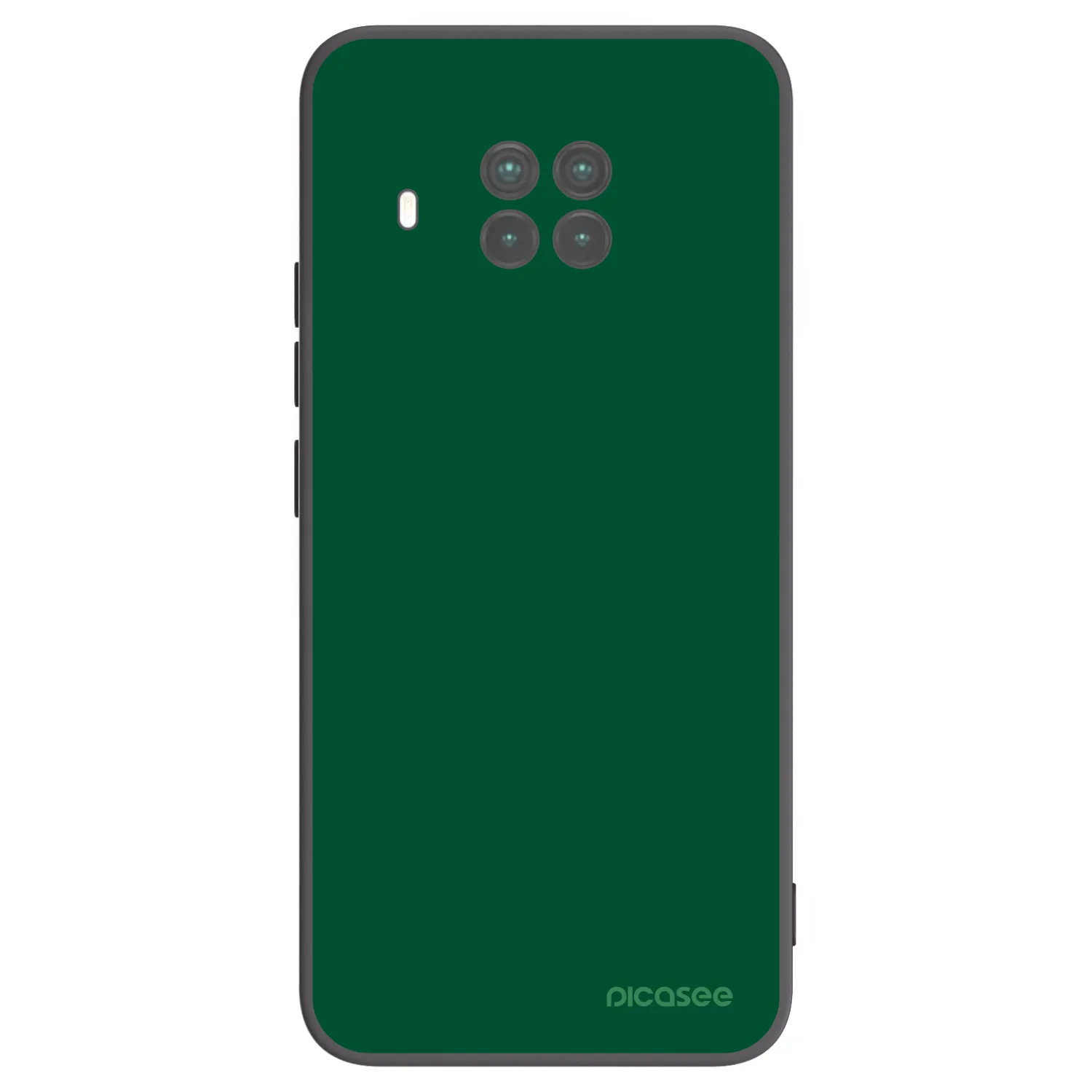 Picasee Xiaomi Mi 10T Lite Hülle - Schwarzes Silikon - Green Gleam