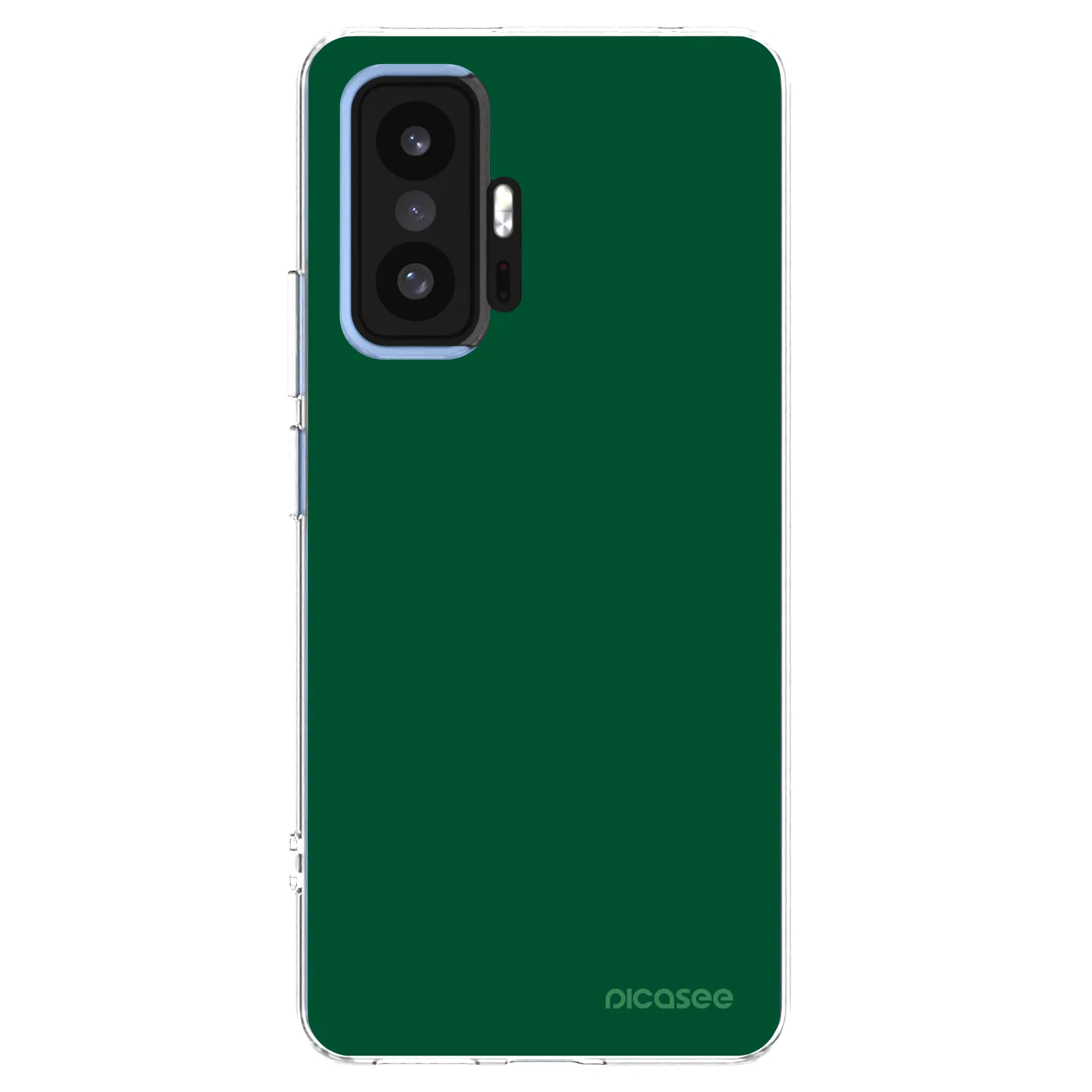 Picasee Xiaomi 11T Hülle - Transparentes Silikon - Green Gleam
