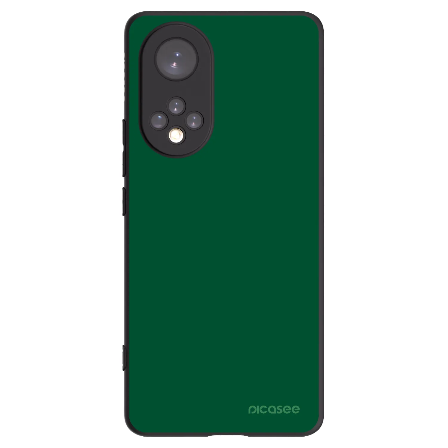 Picasee Huawei Nova 9 Hülle - Schwarzes Silikon - Green Gleam