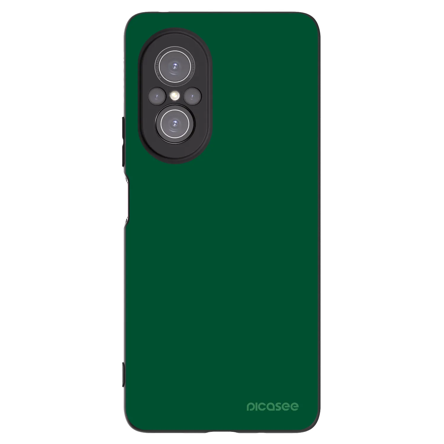 Picasee Huawei Nova 9 SE Hülle - Schwarzes Silikon - Green Gleam