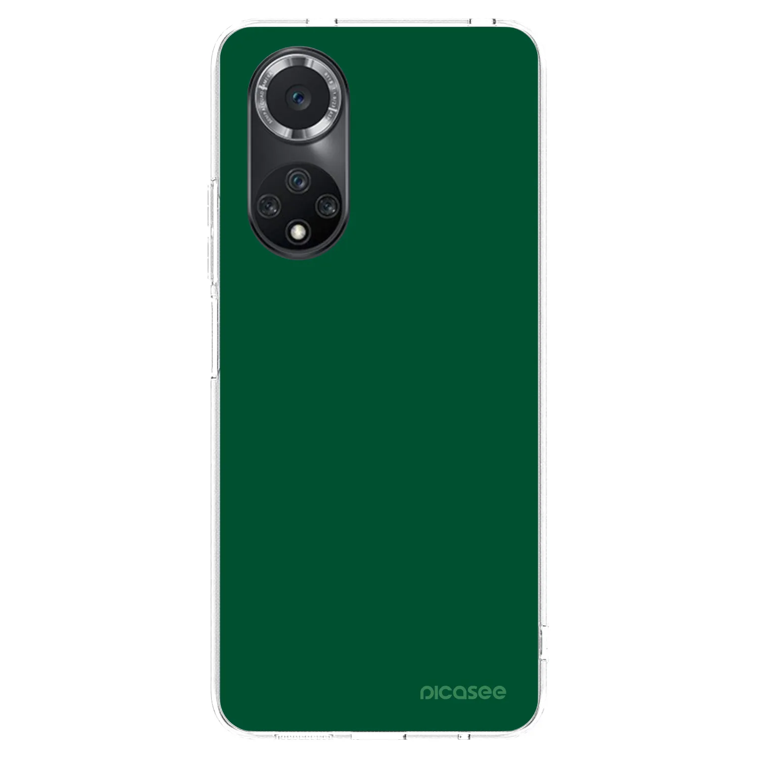 Picasee Huawei Nova 9 SE Hülle - Transparentes Silikon - Green Gleam