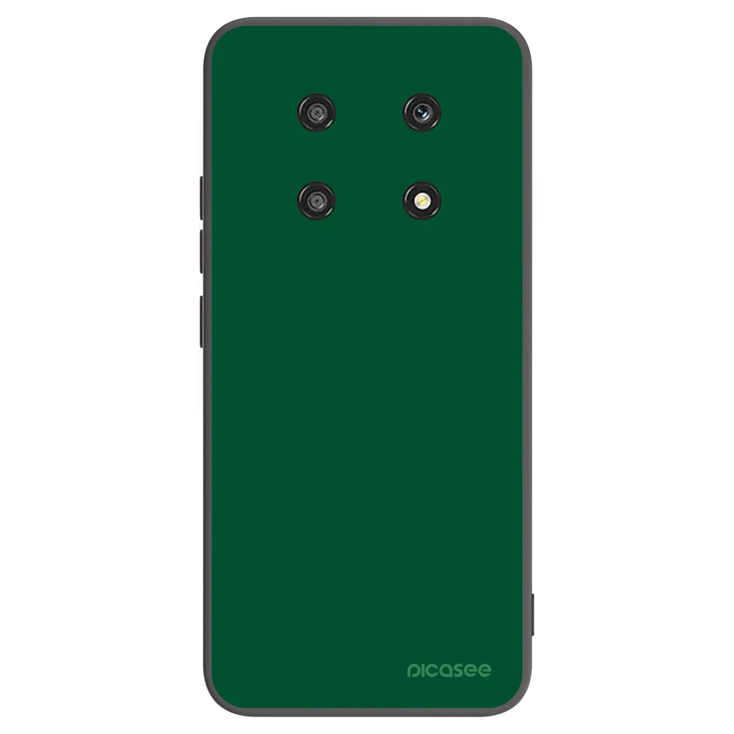 Picasee Honor Magic4 Lite 5G Hülle - Schwarzes Silikon - Green Gleam