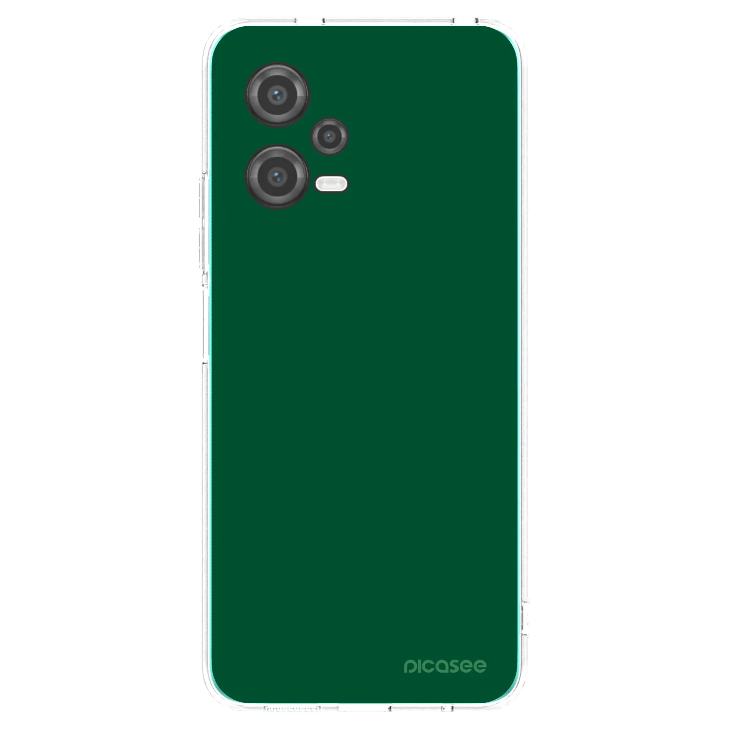 Picasee Xiaomi Poco X5 Hülle - Transparentes Silikon - Green Gleam