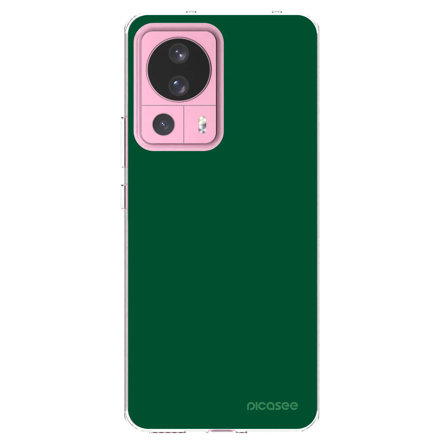 Picasee Xiaomi 13 Lite Hülle - Transparentes Silikon - Green Gleam