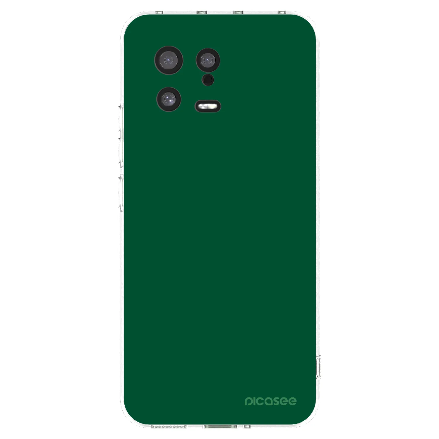 Picasee Xiaomi 13 Hülle - Transparentes Silikon - Green Gleam