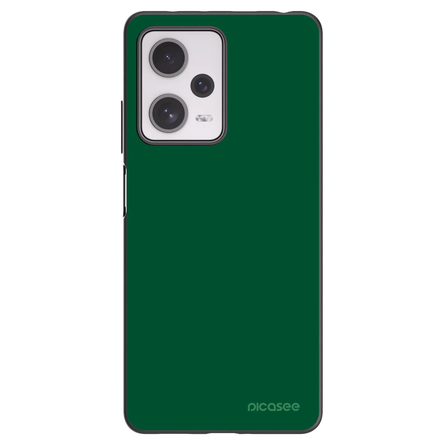 Picasee Xiaomi Redmi Note 12 Pro+ 5G Hülle - Schwarzes Silikon - Green Gleam