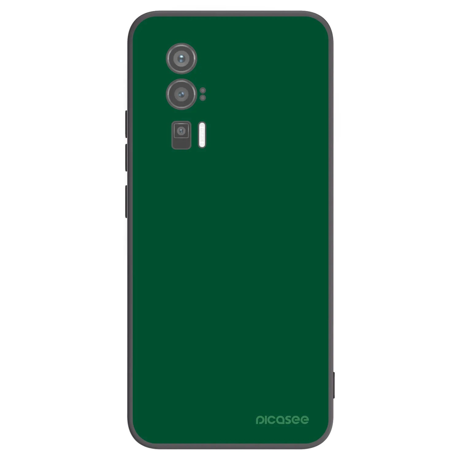 Picasee Xiaomi Poco F5 Pro 5G Hülle - Schwarzes Silikon - Green Gleam