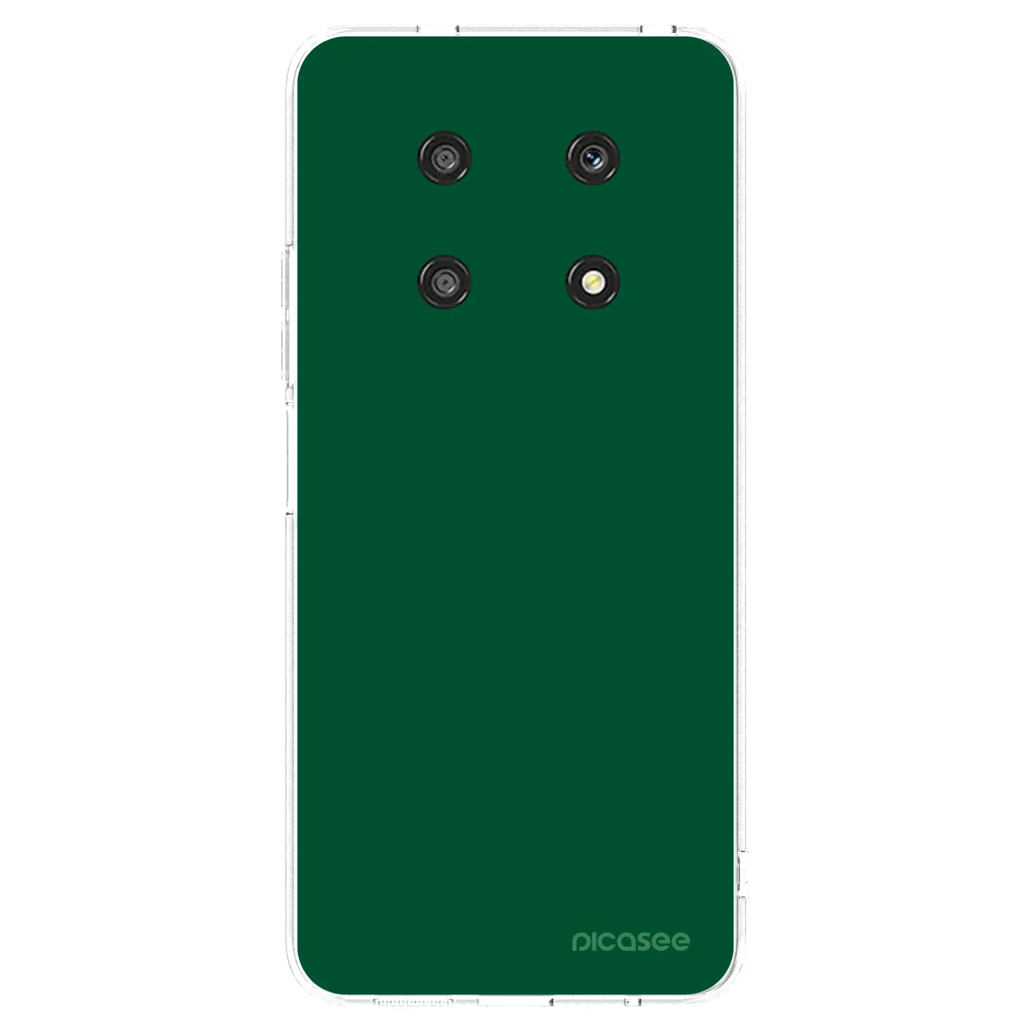 Picasee Honor Magic4 Lite 5G Hülle - Transparentes Silikon - Green Gleam