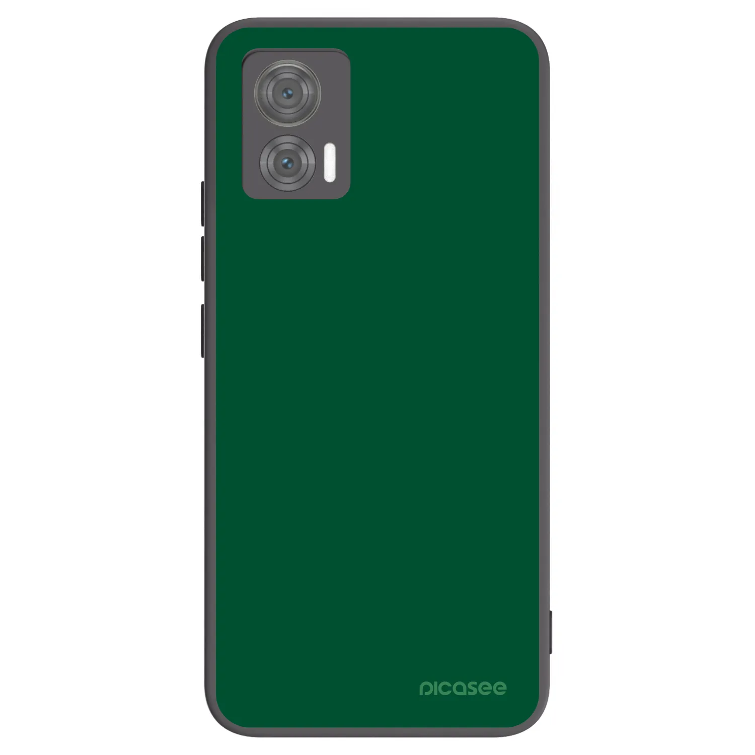 Picasee Motorola Edge 30 Neo Hülle - Schwarzes Silikon - Green Gleam