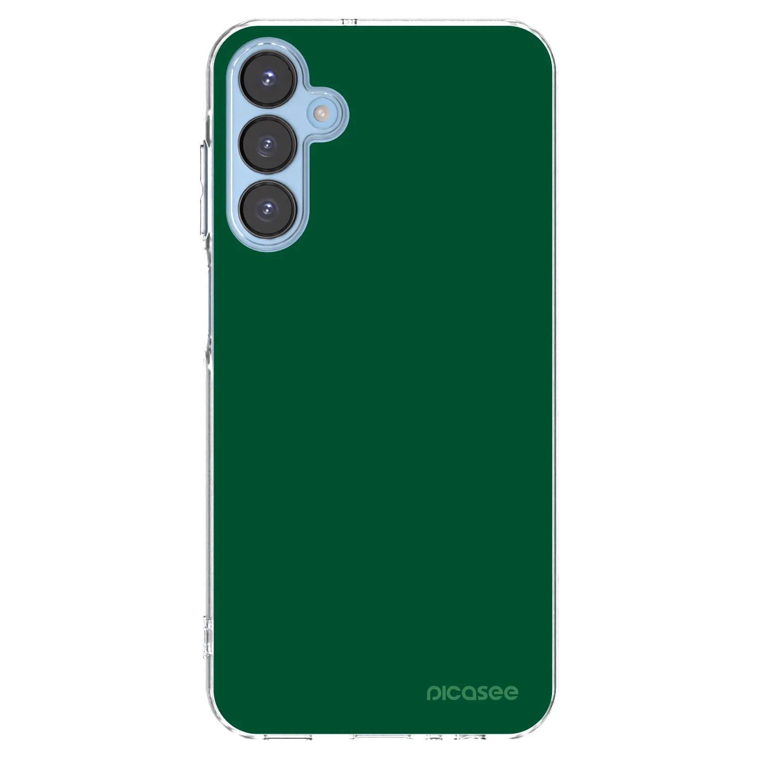 Picasee Samsung Galaxy A15 A156B 5G Hülle - Transparentes Silikon - Green Gleam