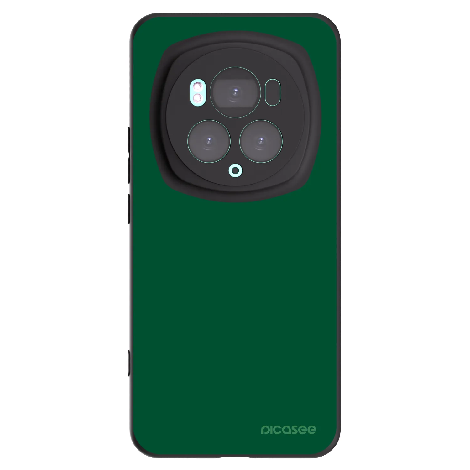 Picasee Honor Magic6 Pro Hülle - Schwarzes Silikon - Green Gleam