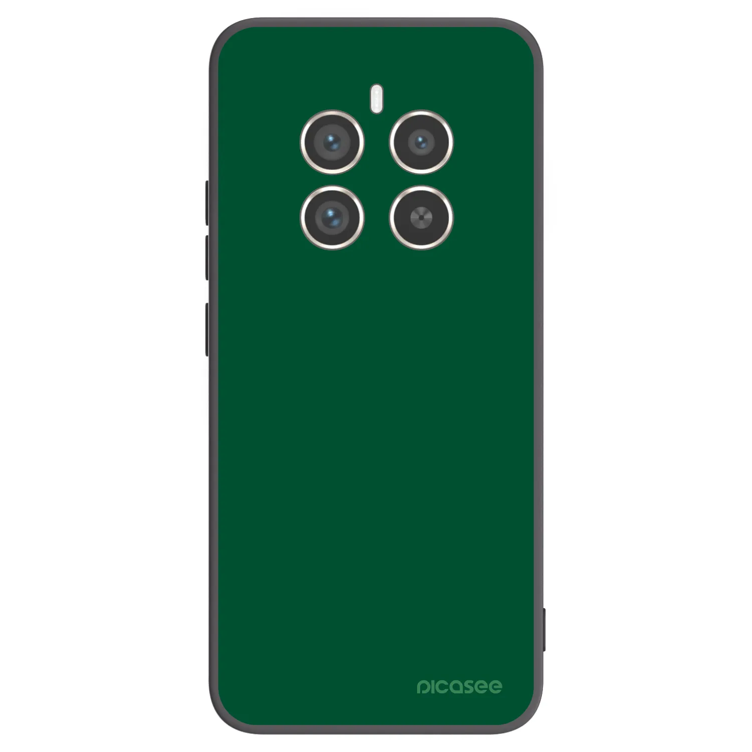 Picasee Realme 12 Pro 5G Hülle - Schwarzes Silikon - Green Gleam