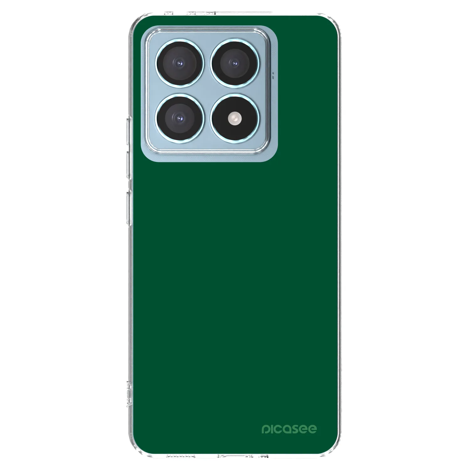 Picasee Xiaomi 14T Pro Hülle - Transparentes Silikon - Green Gleam