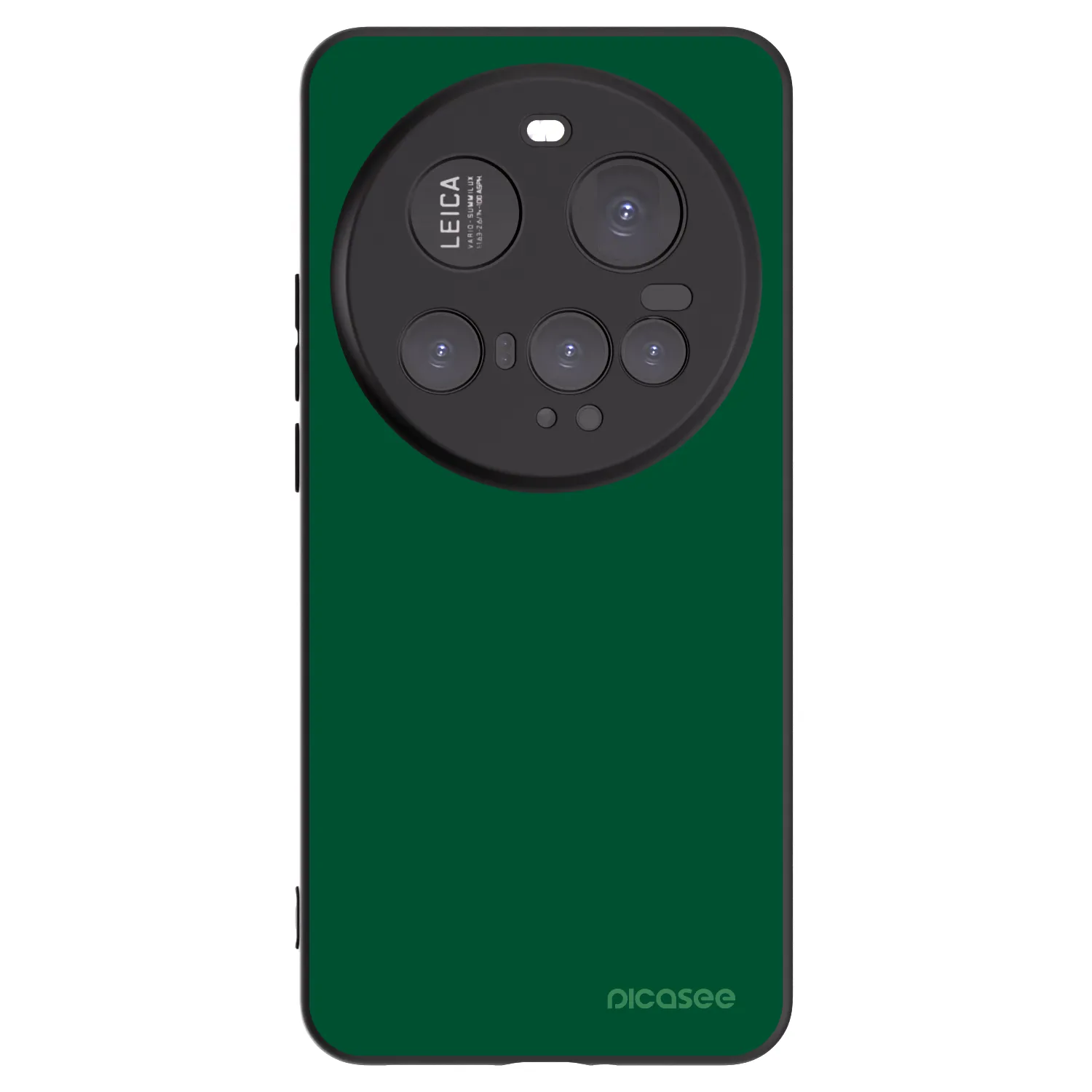 Picasee Xiaomi 15 Ultra Hülle - Schwarzes Silikon - Green Gleam