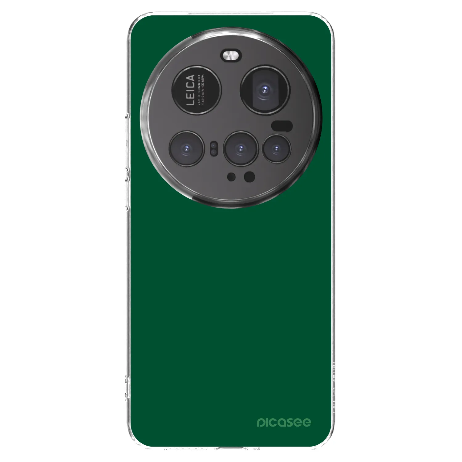 Picasee Xiaomi 15 Ultra Hülle - Transparentes Silikon - Green Gleam
