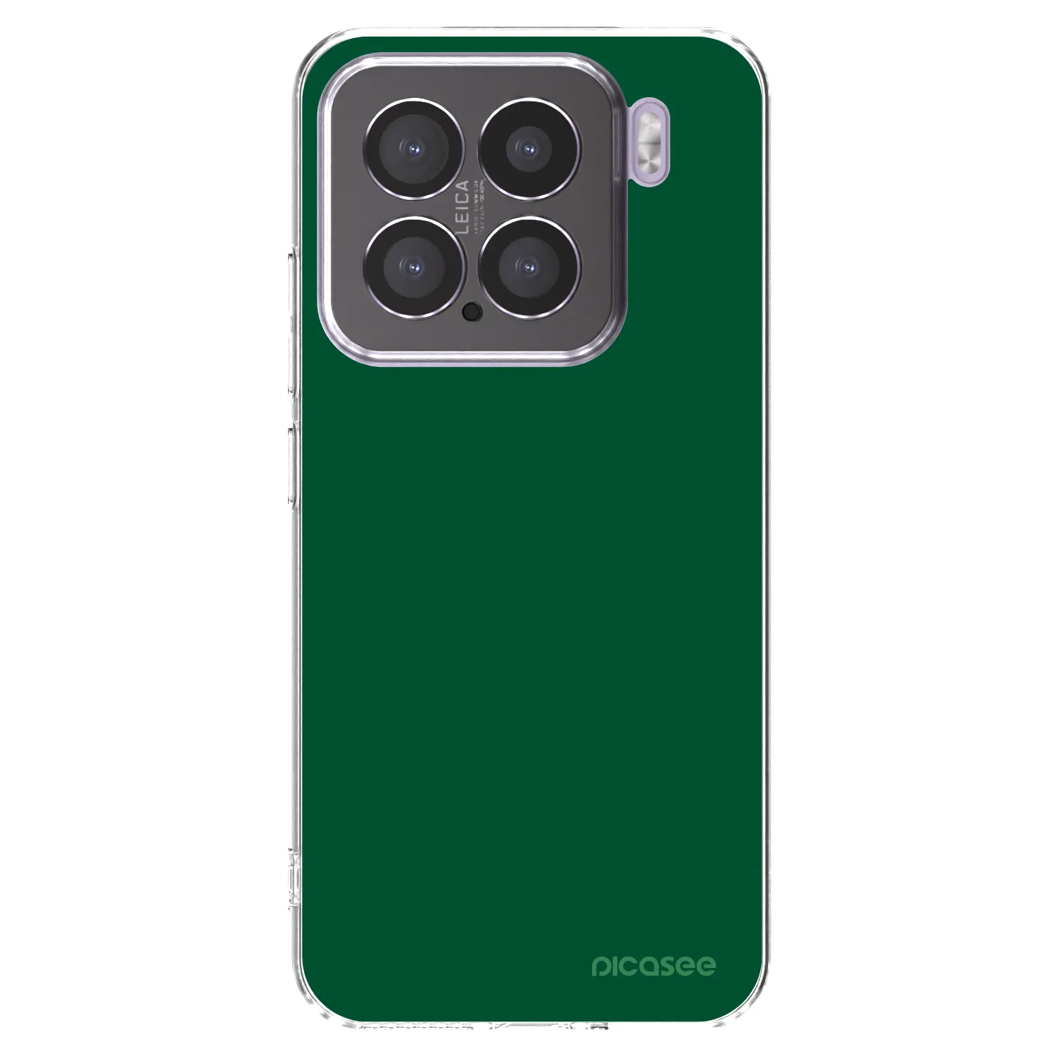 Picasee Xiaomi 15 Hülle - Transparentes Silikon - Green Gleam