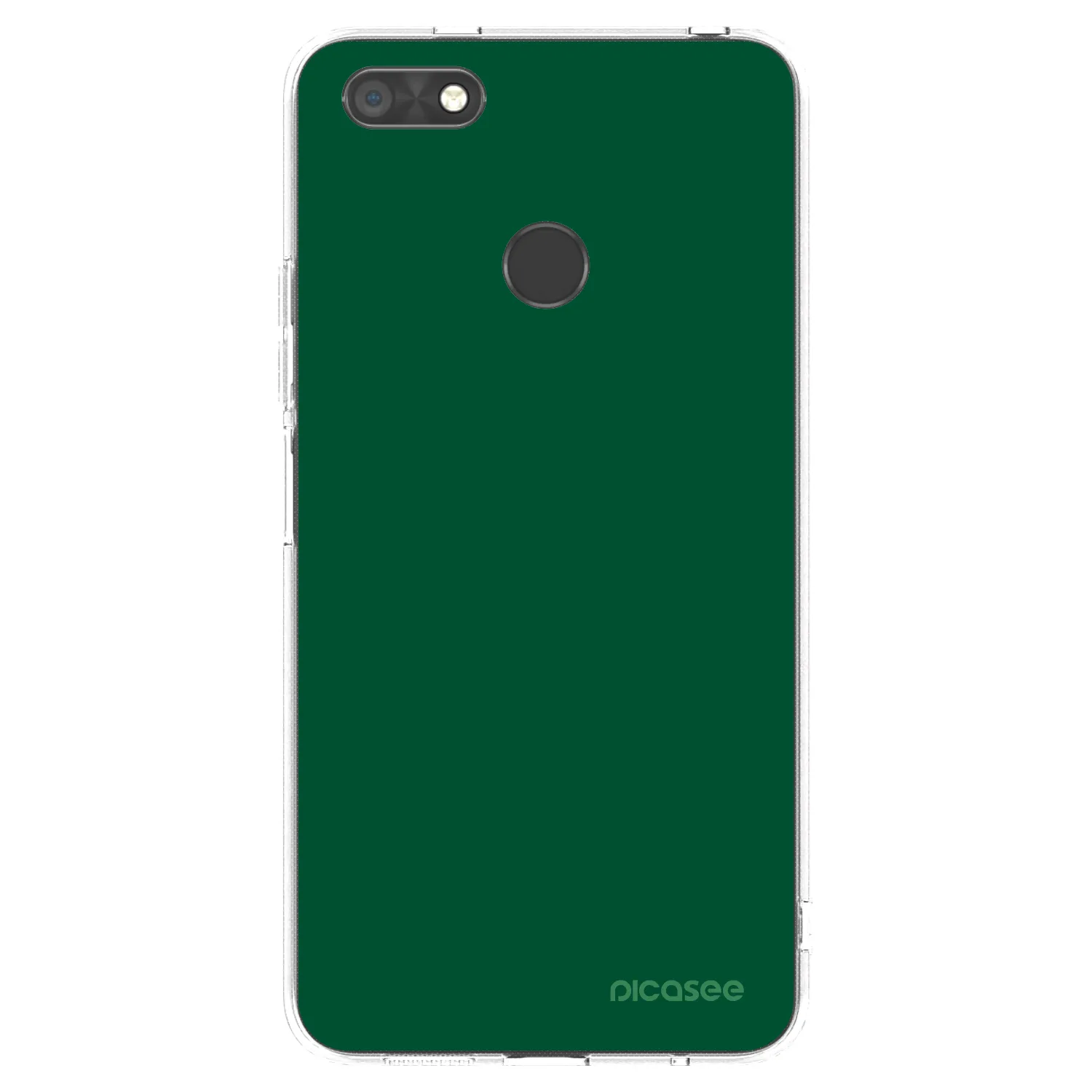 Picasee Huawei P9 Lite Mini Hülle - Transparentes Silikon - Green Gleam