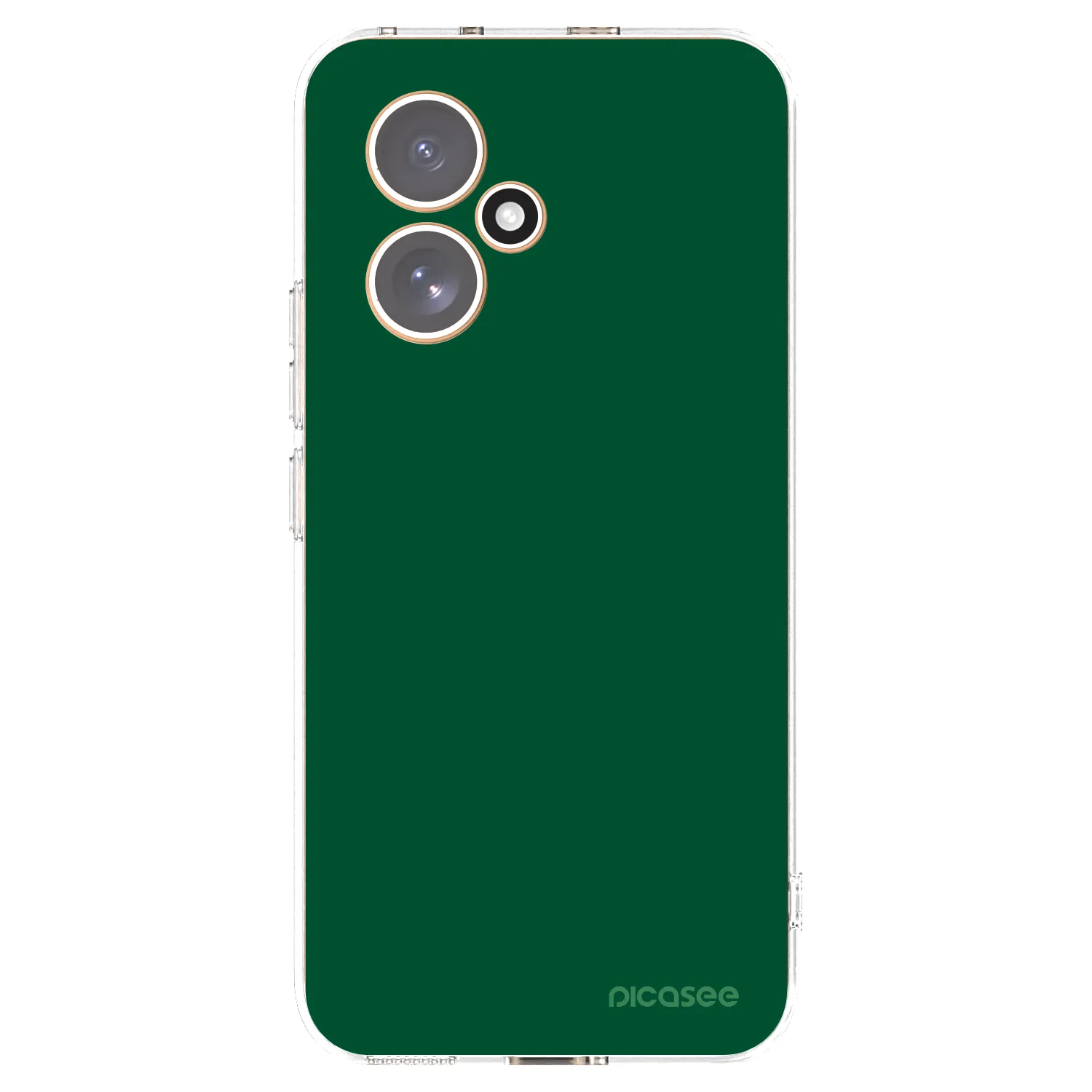 Picasee Honor 400 5G Hülle - Transparentes Silikon - Green Gleam