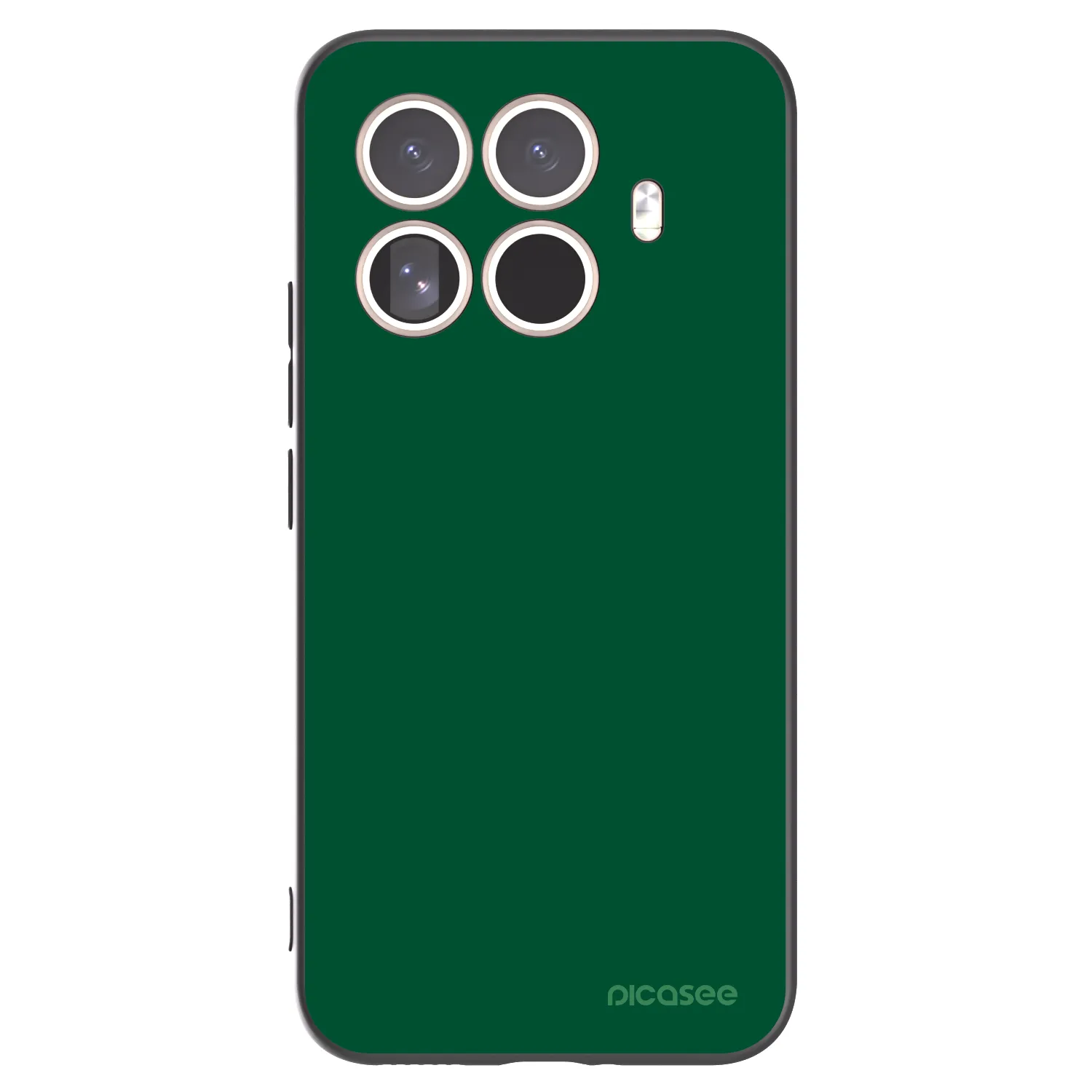 Picasee Xiaomi 15T Pro Hülle - Schwarzes Silikon - Green Gleam