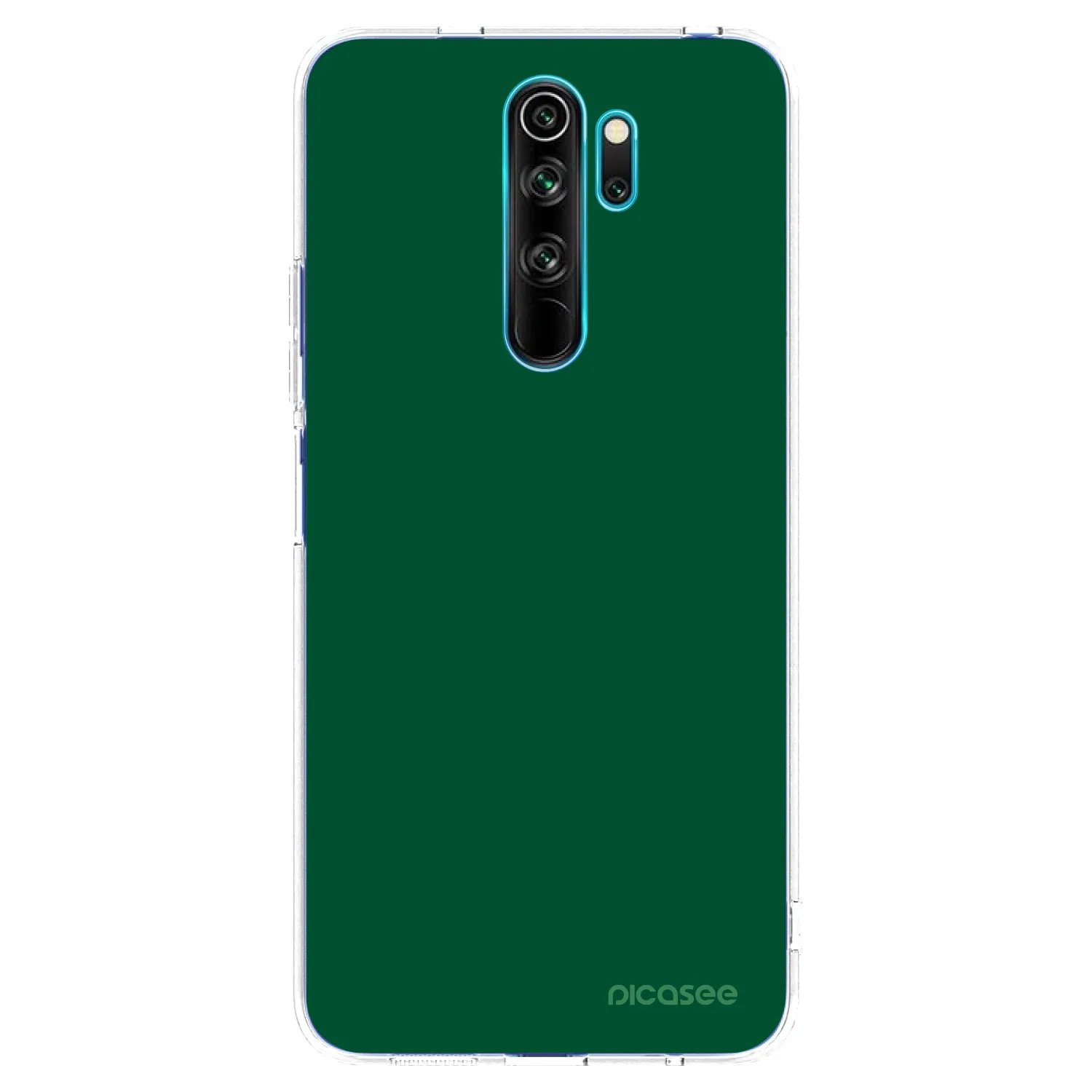Picasee Xiaomi Redmi Note 8 Pro Hülle - Transparentes Silikon - Green Gleam