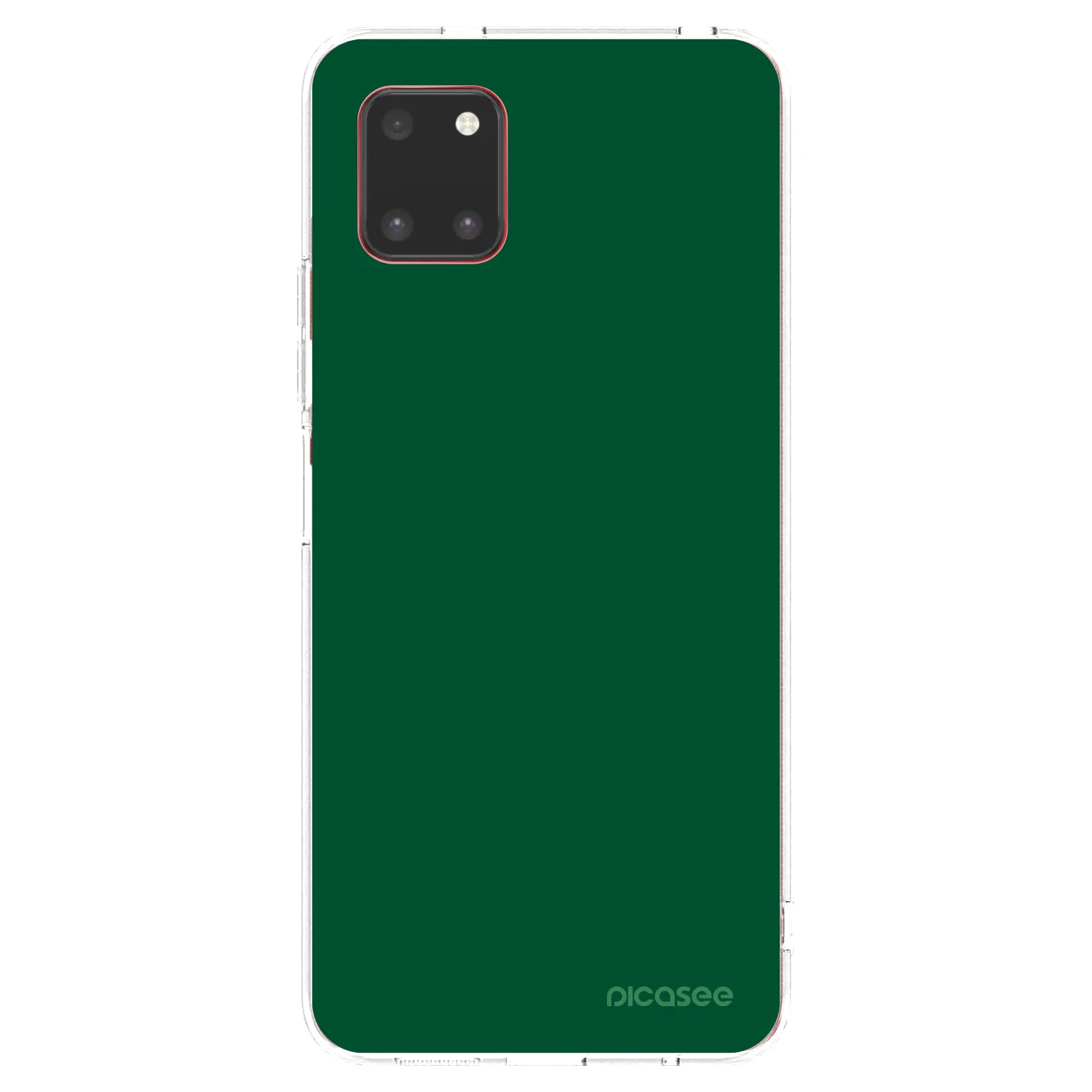 Picasee Samsung Galaxy Note 10 Lite N770F Hülle - Transparentes Silikon - Green Gleam
