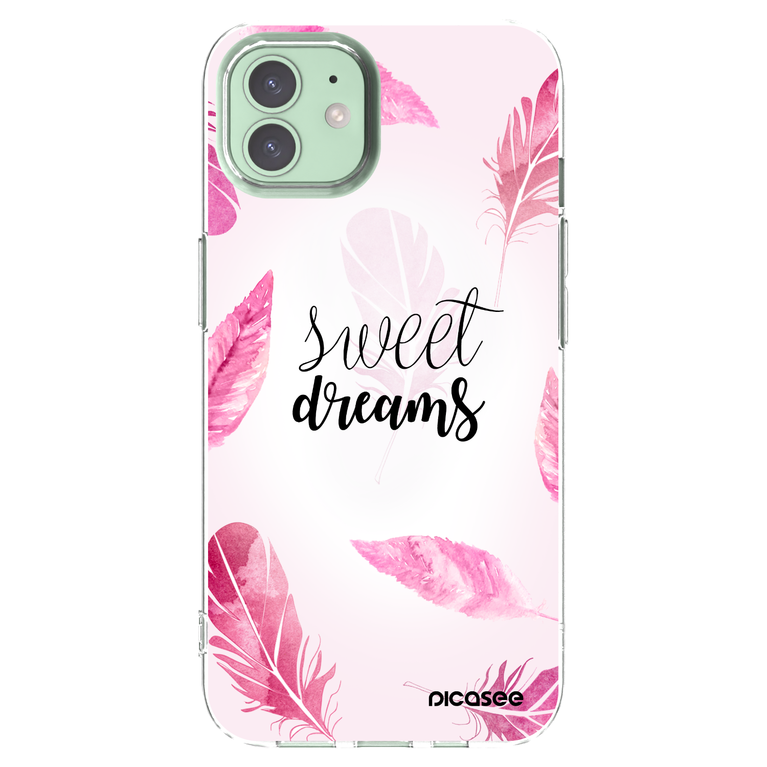 Picasee Apple iPhone 12 Hülle - Transparentes Silikon - Süße Träume