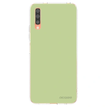 Picasee Samsung Galaxy A70 A705F Hülle - Transparentes Silikon - Heavenly Hints