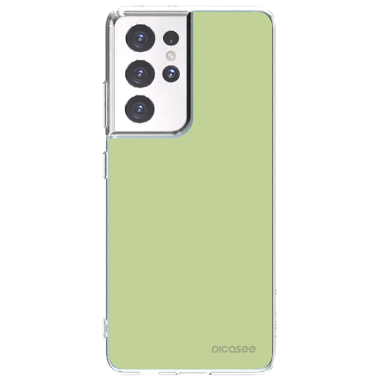 Picasee Samsung Galaxy S21 Ultra 5G G998B Hülle - Transparentes Silikon - Heavenly Hints