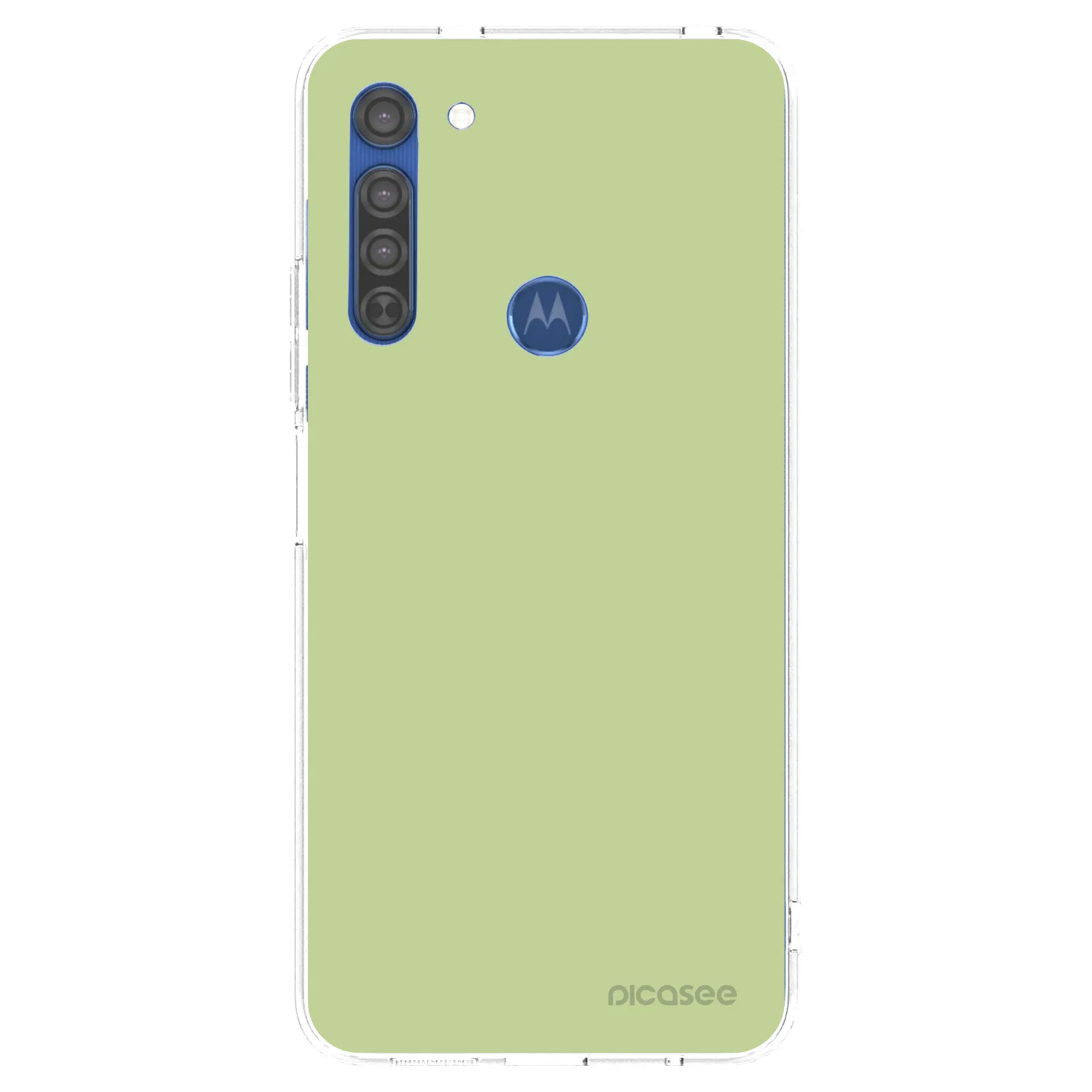 Picasee Motorola Moto G8 Hülle - Transparentes Silikon - Heavenly Hints