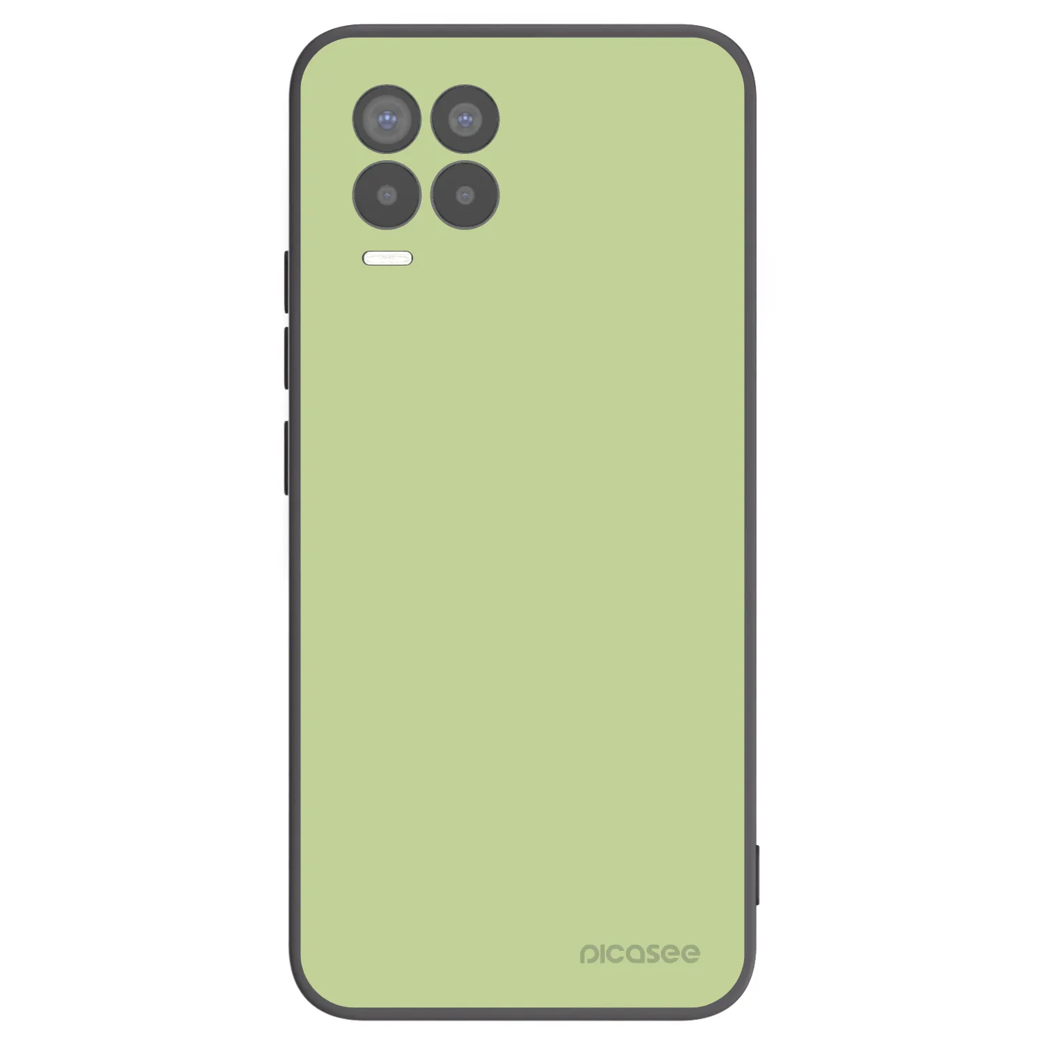 Picasee Realme 8 Pro Hülle - Schwarzes Silikon - Heavenly Hints