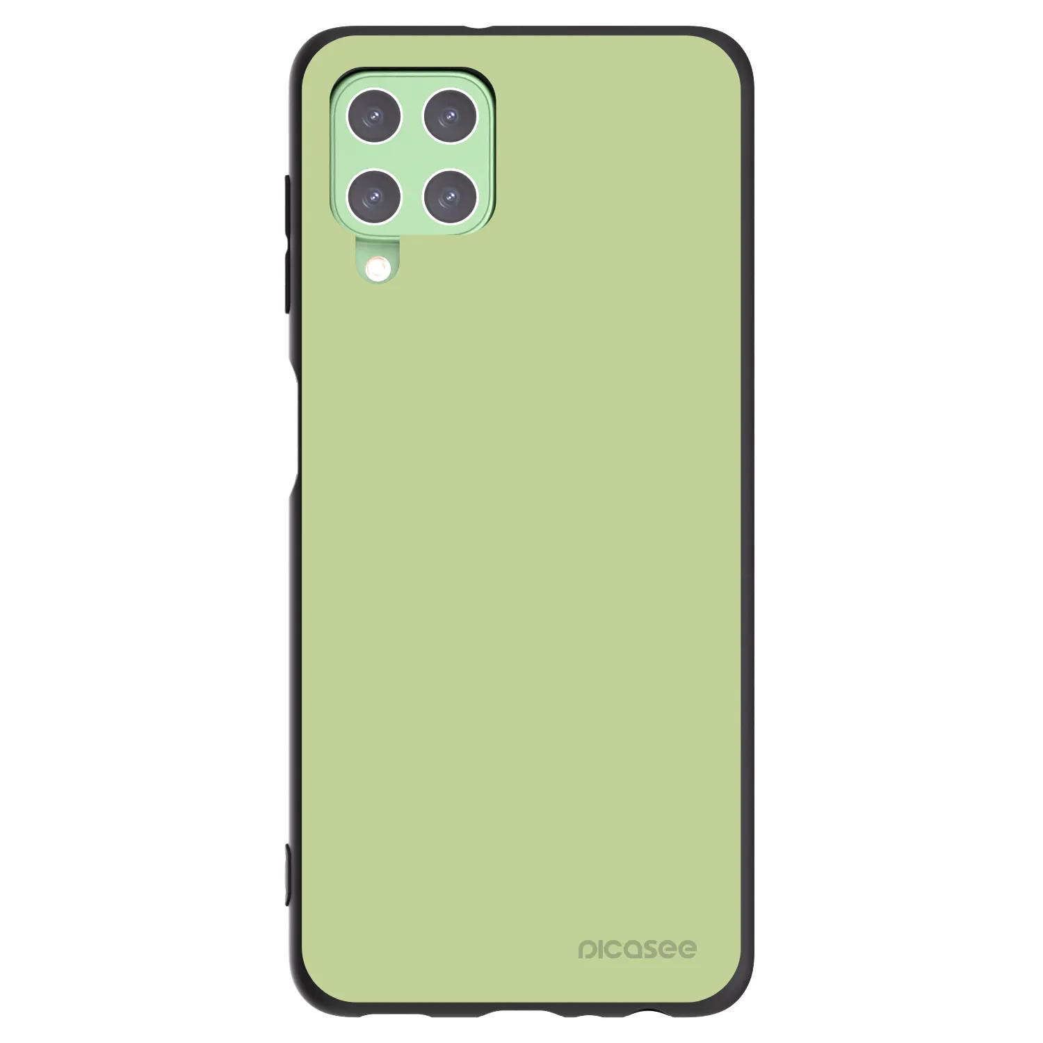 Picasee Samsung Galaxy A22 A225F 4G Hülle - Schwarzes Silikon - Heavenly Hints