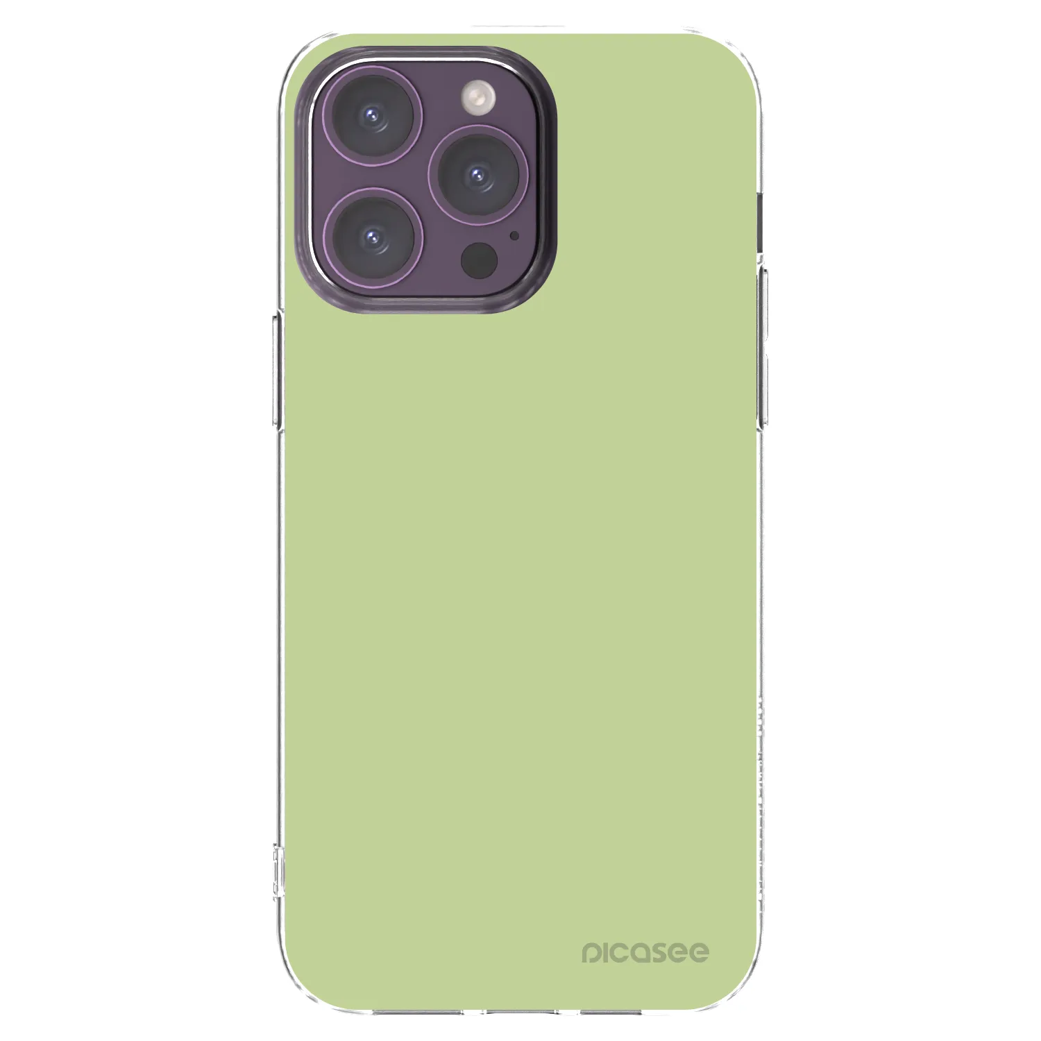 Picasee Apple iPhone 14 Pro Max Hülle - Transparentes Silikon - Heavenly Hints