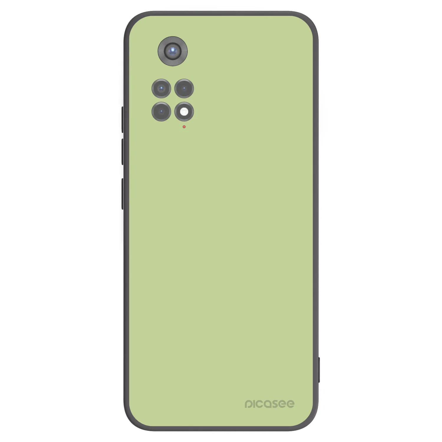 Picasee Xiaomi Redmi Note 11S 5G Hülle - Schwarzes Silikon - Heavenly Hints