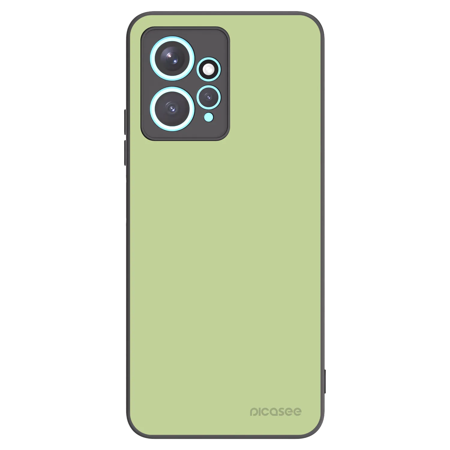 Picasee Xiaomi Redmi Note 12 4G Hülle - Schwarzes Silikon - Heavenly Hints