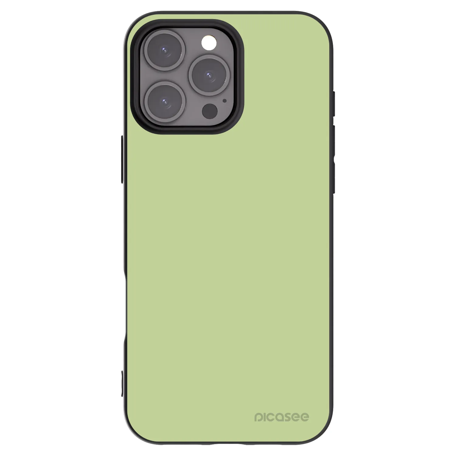 Picasee Apple iPhone 16 Pro Max Hülle - Schwarzes Silikon - Heavenly Hints