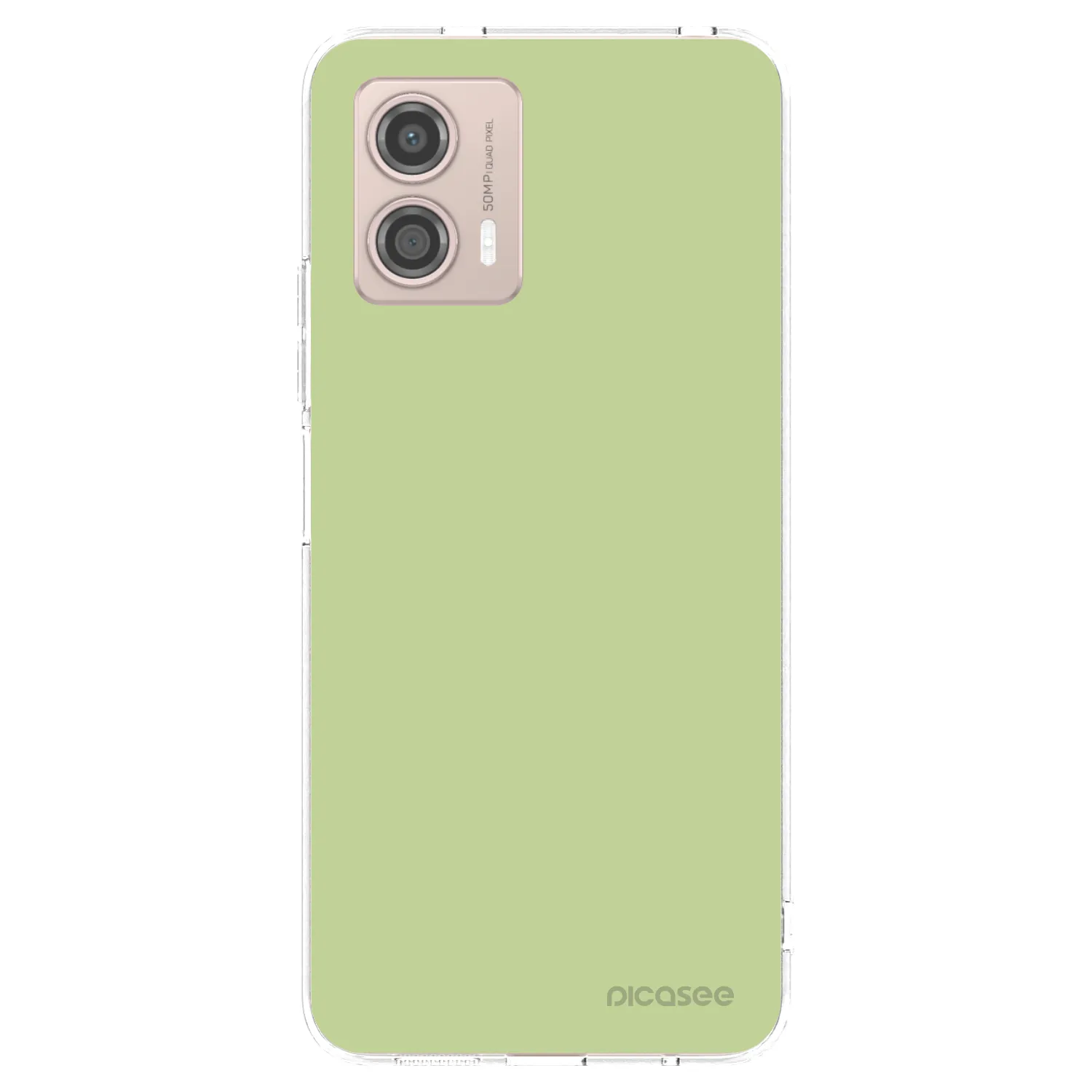 Picasee Motorola Moto G53 5G Hülle - Transparentes Silikon - Heavenly Hints