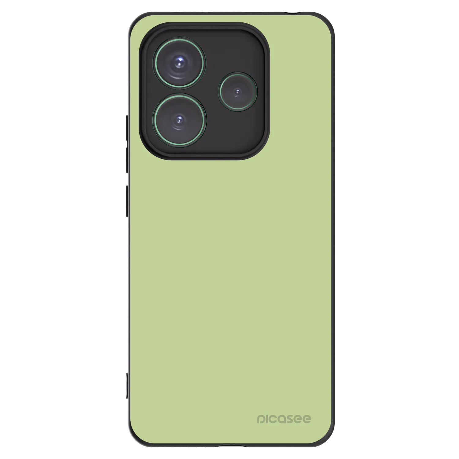 Picasee Xiaomi Redmi Note 14 5G Hülle - Schwarzes Silikon - Heavenly Hints