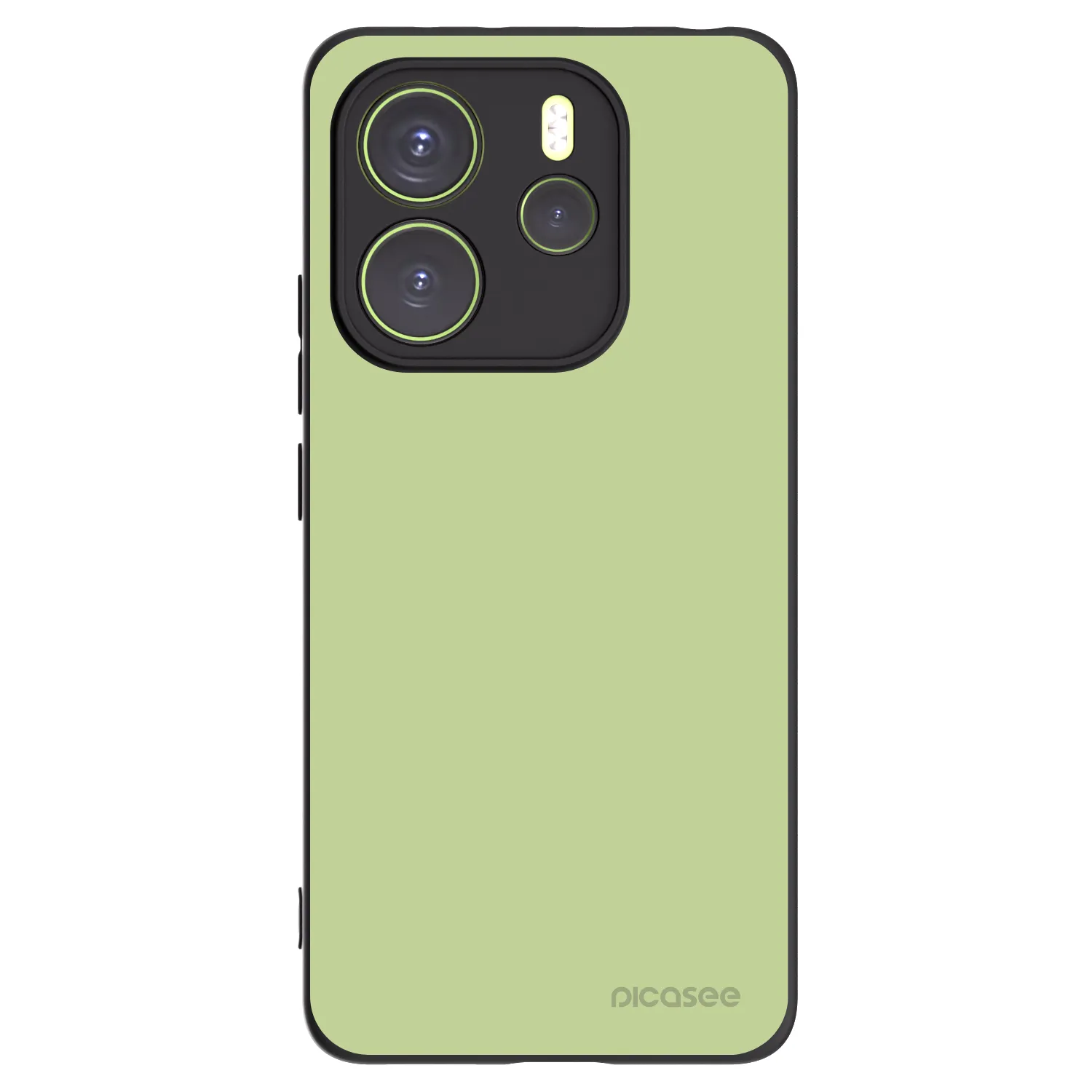Picasee Xiaomi Redmi Note 14 4G Hülle - Schwarzes Silikon - Heavenly Hints
