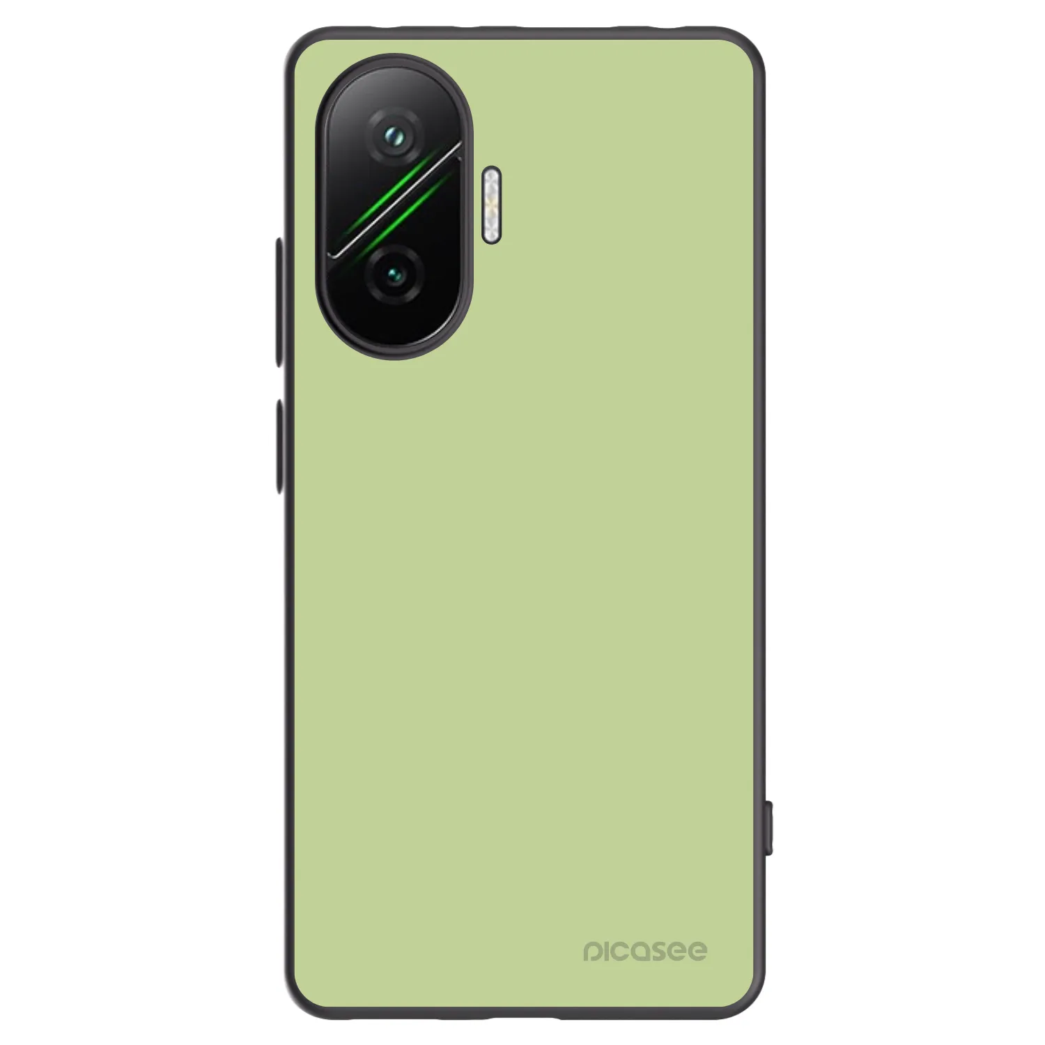 Picasee Xiaomi Poco F7 5G Hülle - Schwarzes Silikon - Heavenly Hints