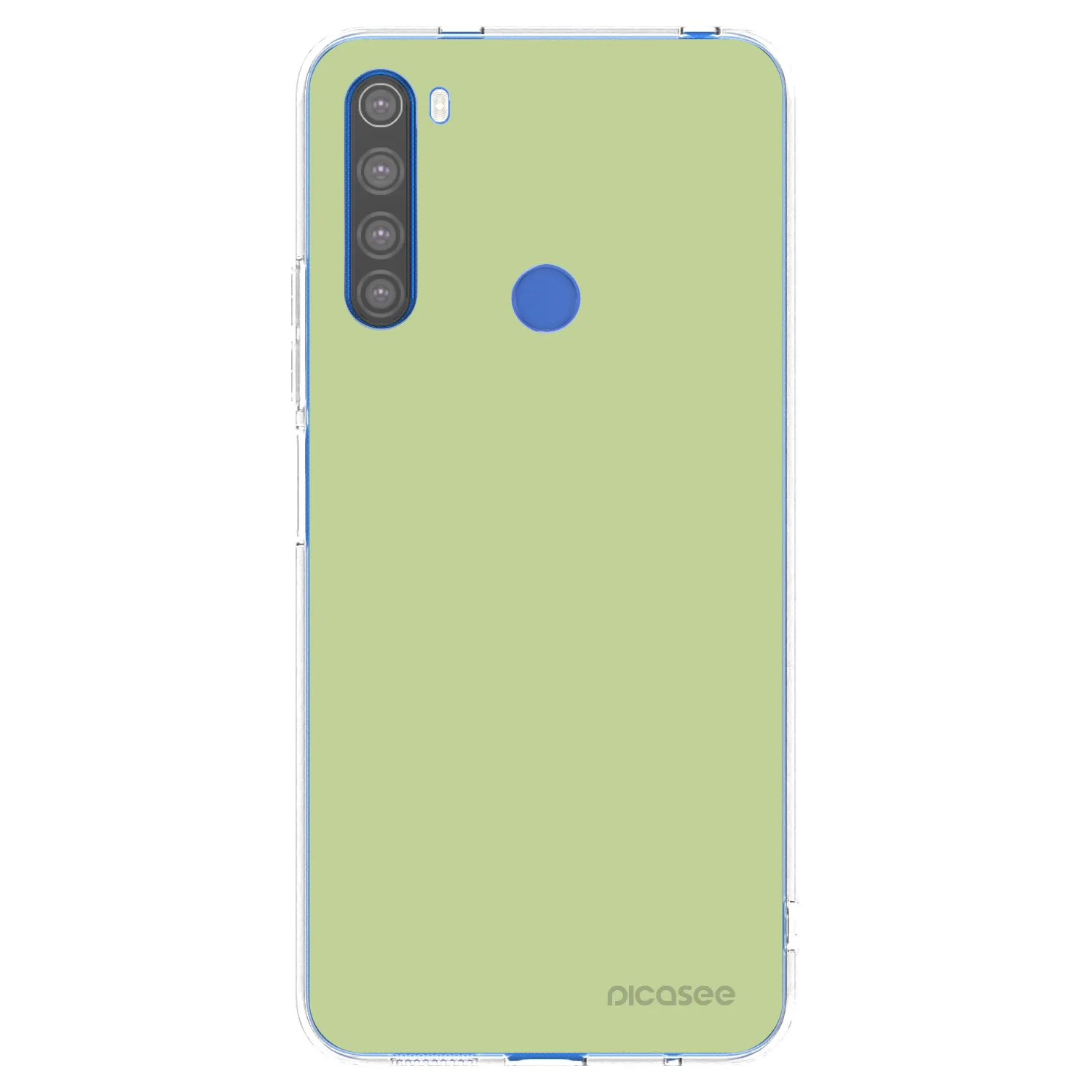 Picasee Xiaomi Redmi Note 8T Hülle - Transparentes Silikon - Heavenly Hints