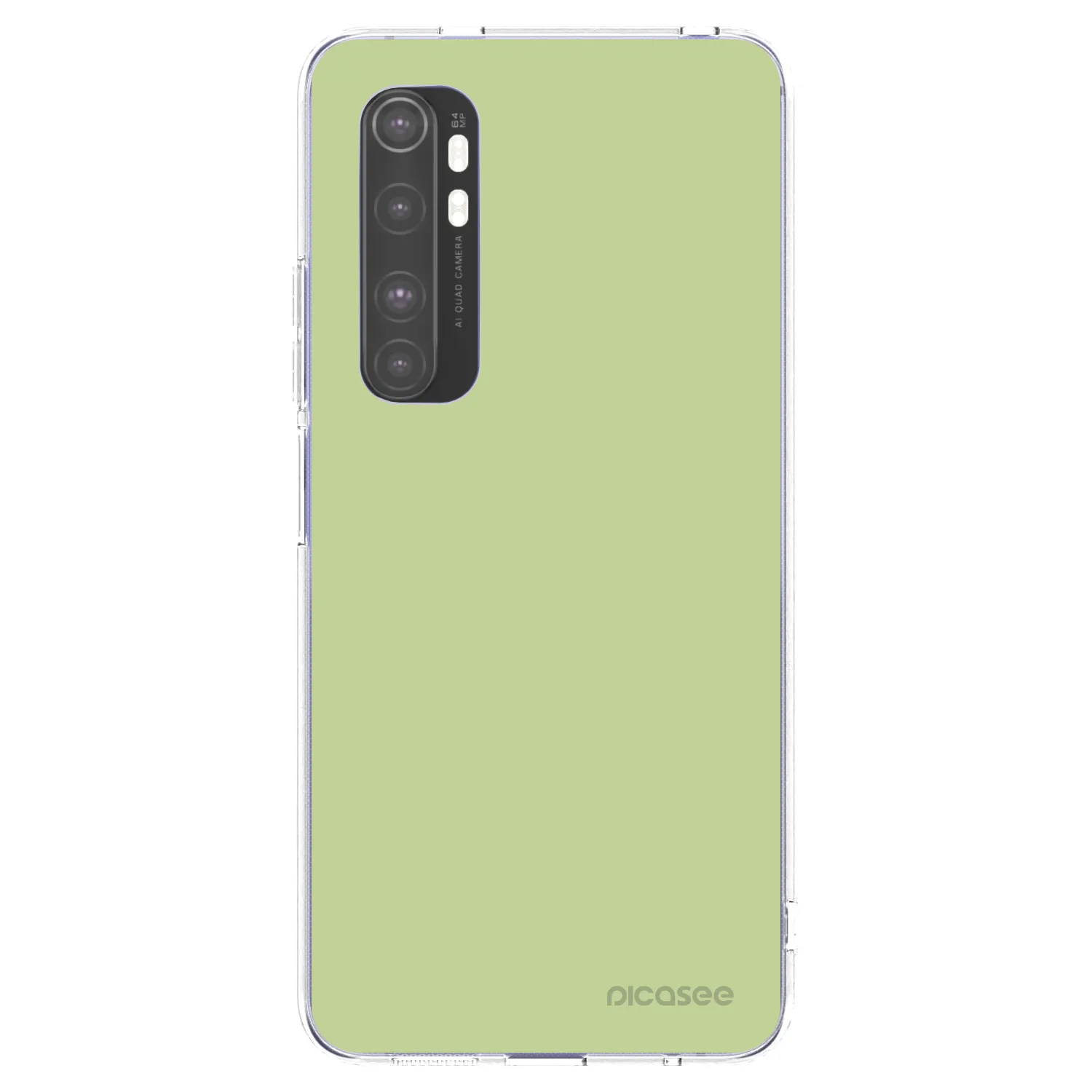 Picasee Xiaomi Mi Note 10 Lite Hülle - Transparentes Silikon - Heavenly Hints