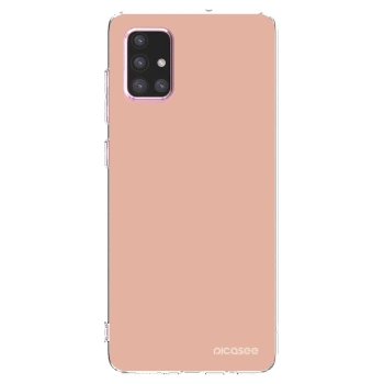 Picasee Samsung Galaxy A71 A715F Hülle - Transparentes Silikon - Lullaby