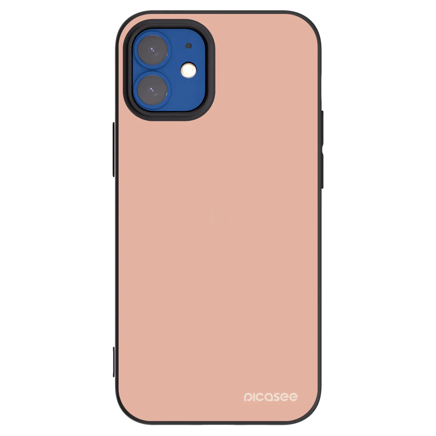 Picasee Apple iPhone 12 mini Hülle - Schwarzes Silikon - Lullaby