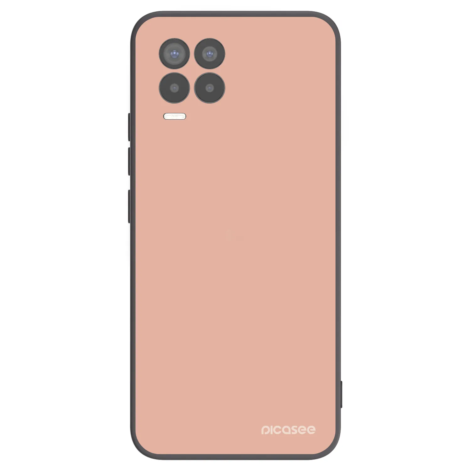 Picasee Realme 8 4G Hülle - Schwarzes Silikon - Lullaby