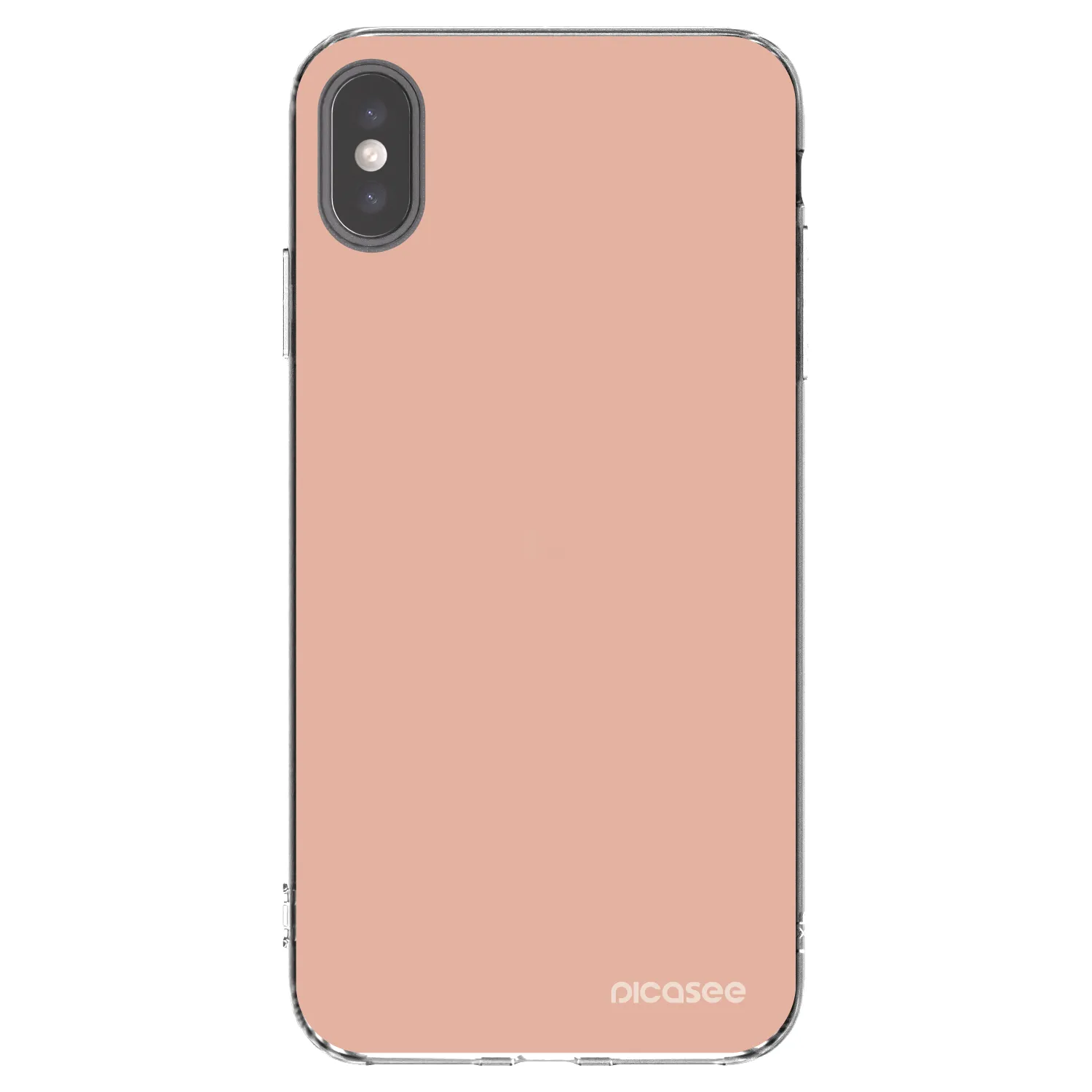 Picasee Apple iPhone XS Max Hülle - Transparentes Silikon - Lullaby