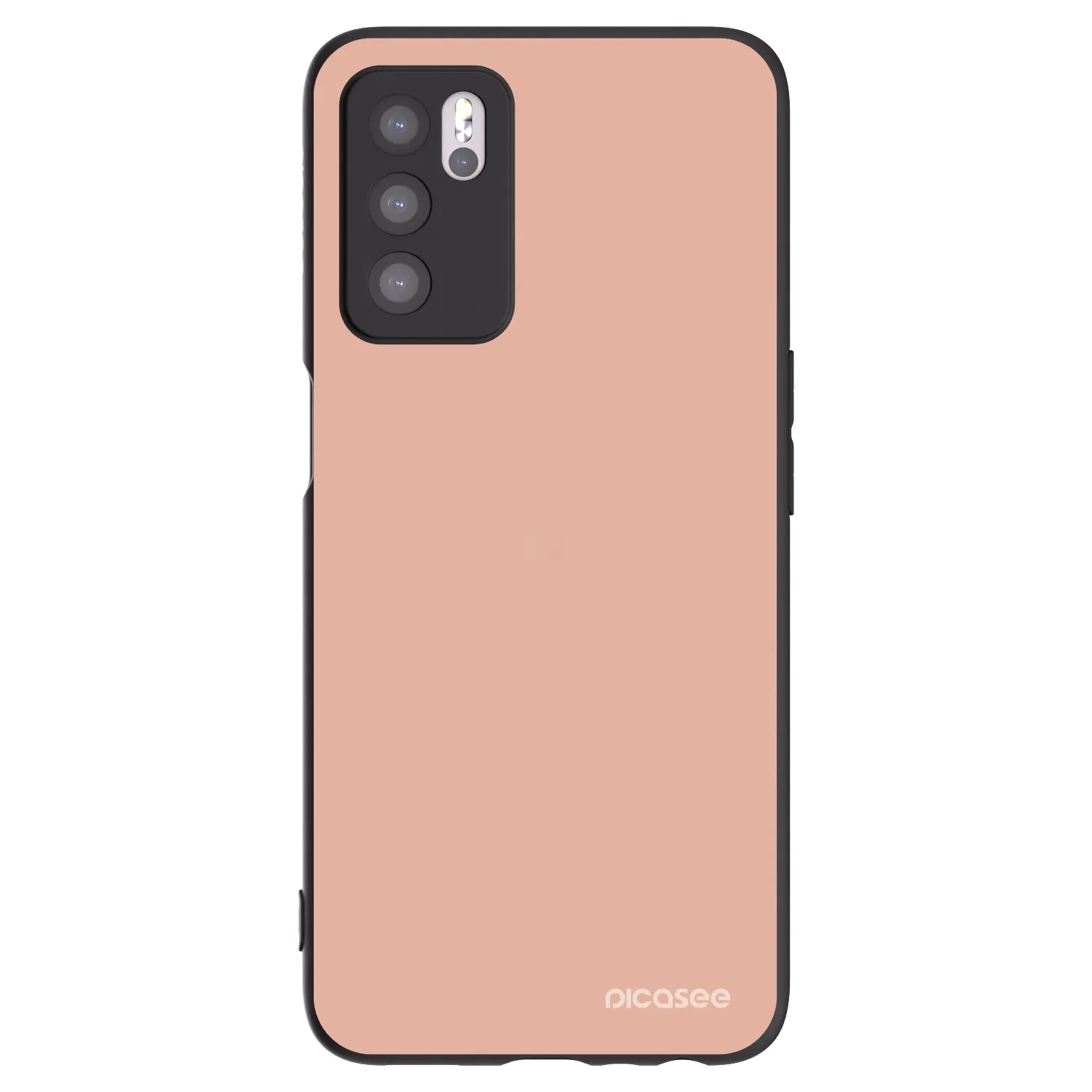 Picasee OPPO A16s Hülle - Schwarzes Silikon - Lullaby