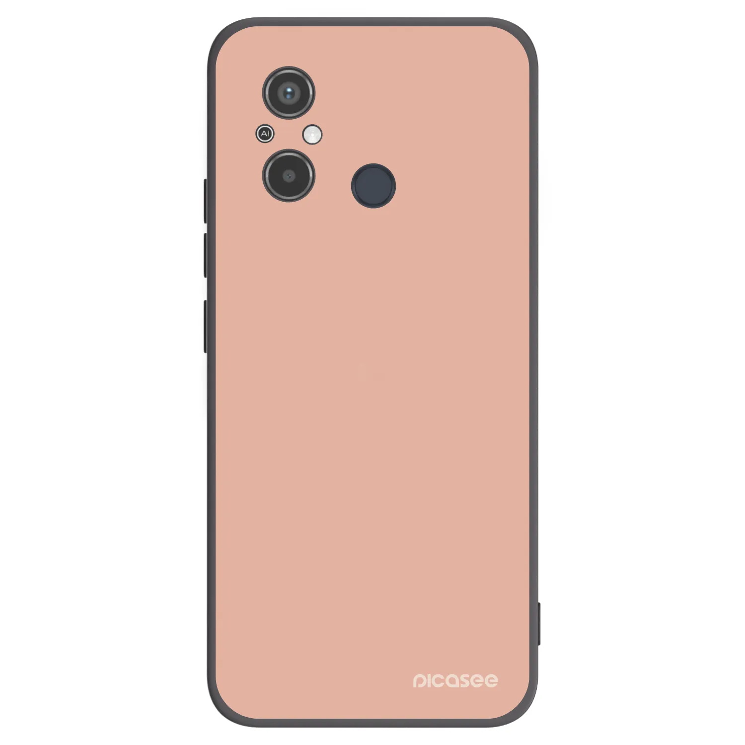 Picasee Xiaomi Redmi 12C Hülle - Schwarzes Silikon - Lullaby