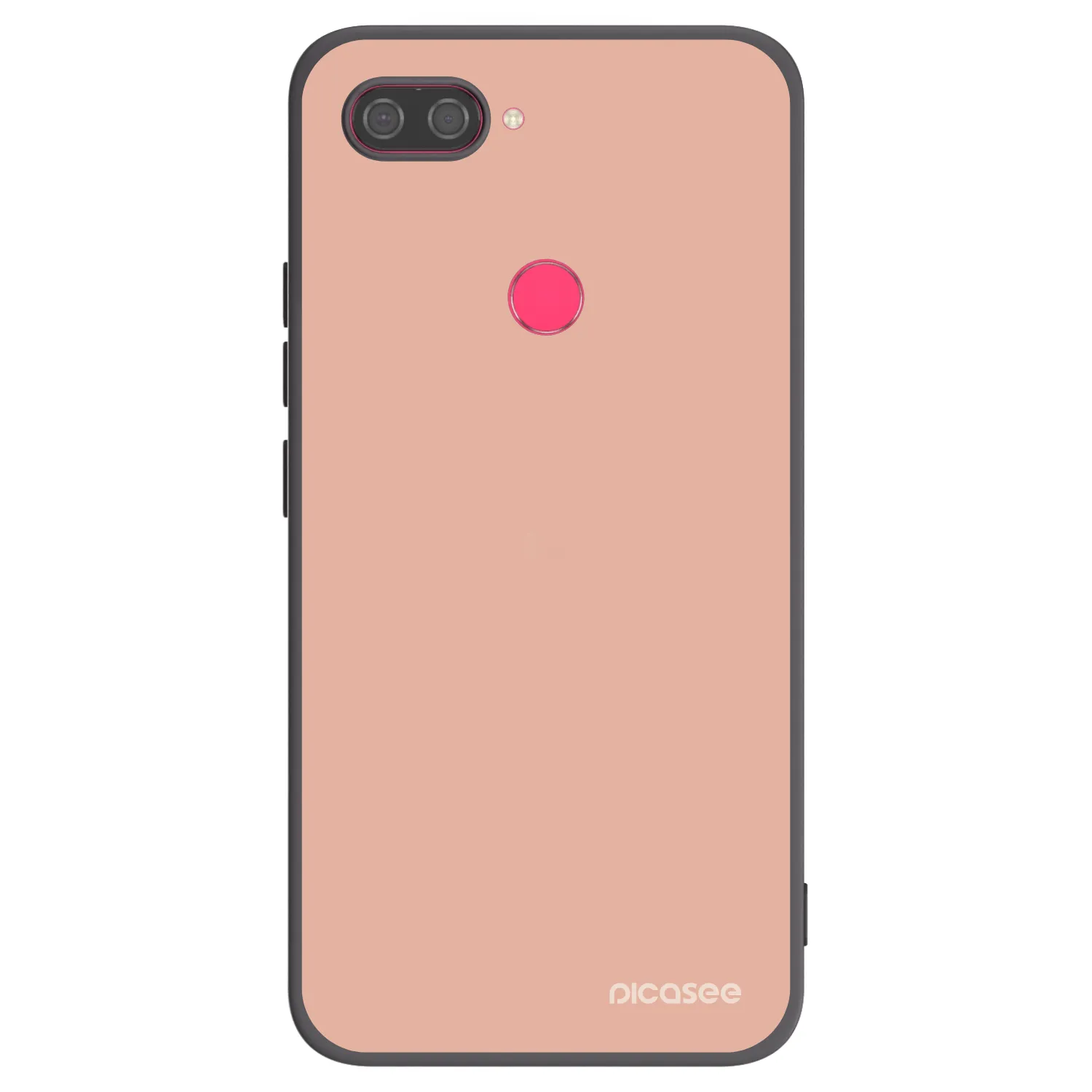 Picasee Xiaomi Mi 8 Lite Hülle - Schwarzes Silikon - Lullaby